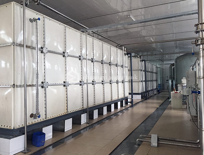 Heilongjiang binxi cattle company project - Glass steel water tank