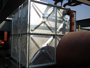 Galvanized water tank