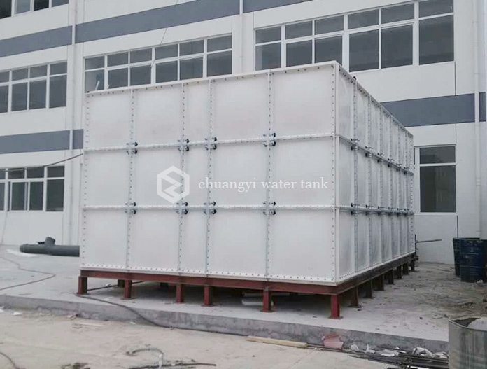 A project in anhui - Glass steel water tank
