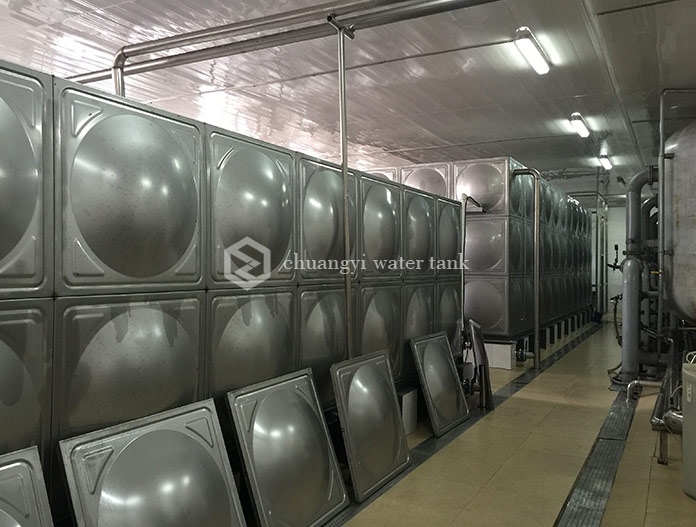 Heilongjiang Harbin university of science and technology project - Stainless steel water tank
